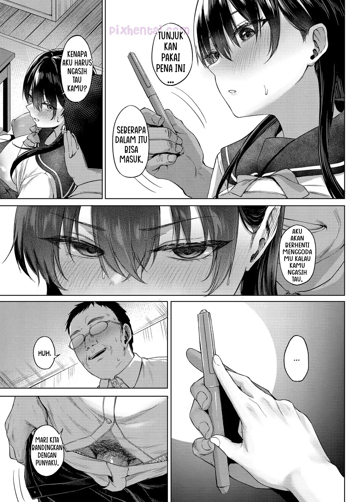 Komik hentai xxx manga sex bokep Bakunyuu Yuutousei ni Hitsuyou na Chinpo no Obenkyou Zenpen 30
